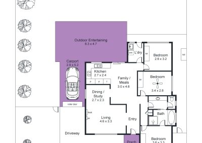 10 Lapwing Street, Hallett Cove - Floorplan